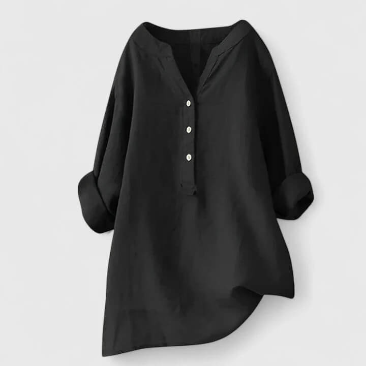 Women’s V-Notch Button Shirt
